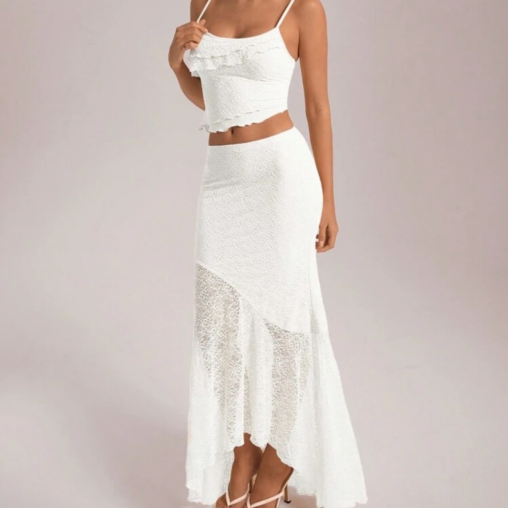 White 2-piece set